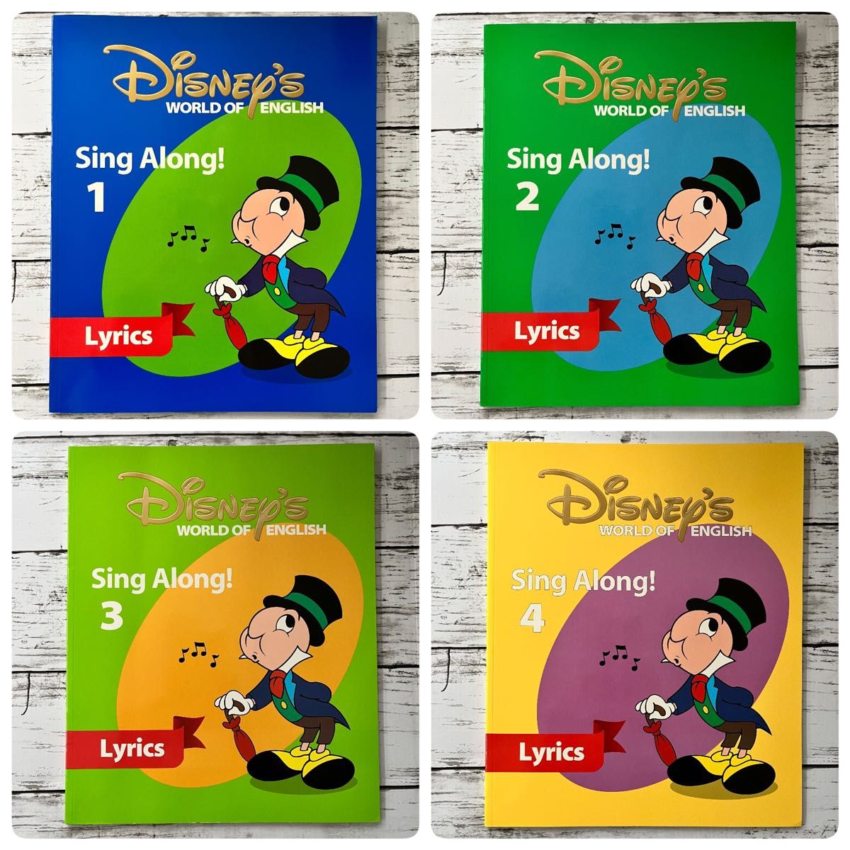 ディズニー英語システム シングアロング ワールドファミリー CD8枚