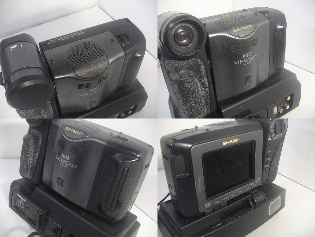 8mmテープ再生できます SHARP Hi8ビデオカメラ VL-HL50 ダビングにご