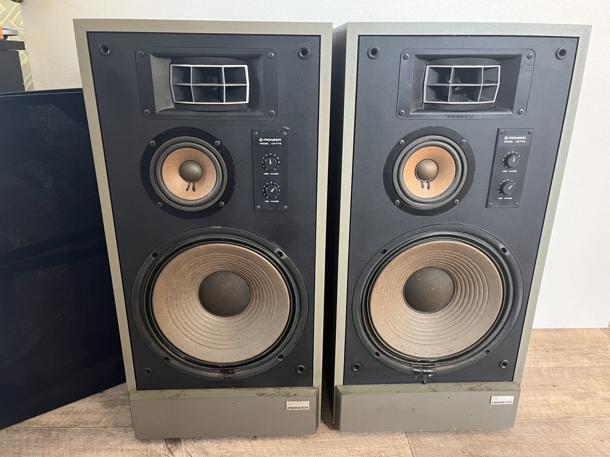 PIONEER Pioneer CS-F75 3WAY speaker system pair speaker floor type