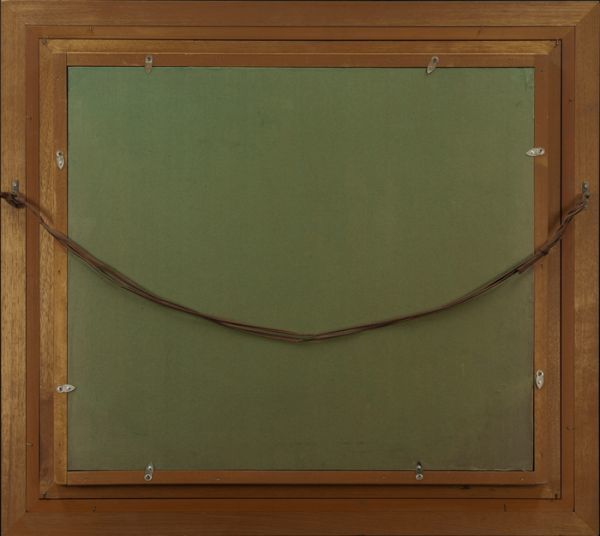 Yahoo!オークション - 黒田清輝 油彩 肉筆『滞船』表サイン 裏サイン