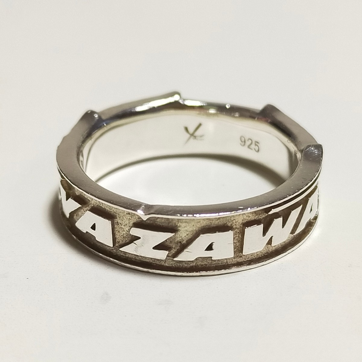 Yaz 矢沢永吉 YAZAWA シルバーリング(羽ロゴ) 15号 silver925/シルバー