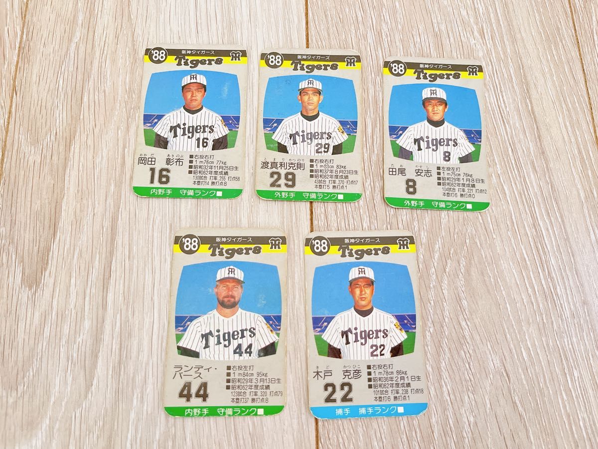 タカラプロ プロ野球カード 阪神タイガース ランディバース レア