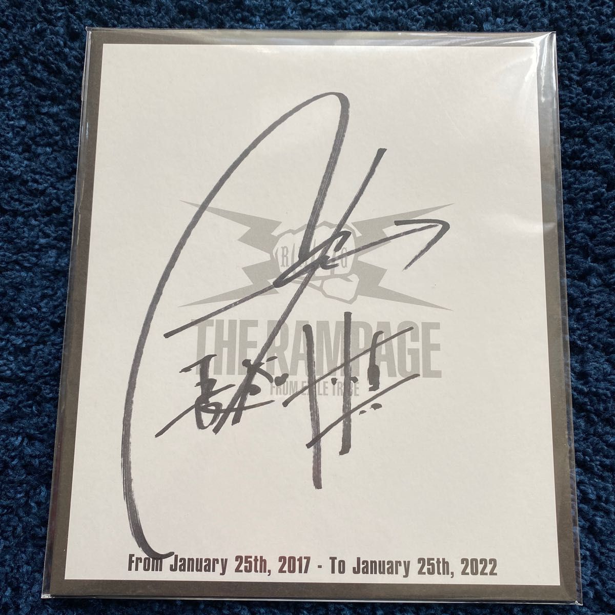 長谷川慎 生写真 サイン 長谷川慎 生写真 サイン プレゼント】THE