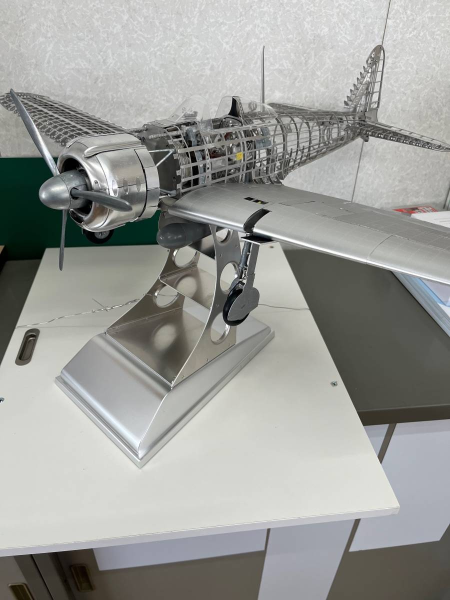 Yahoo!オークション - デアゴスティーニ 1/16 零戦をつくる スケルトン