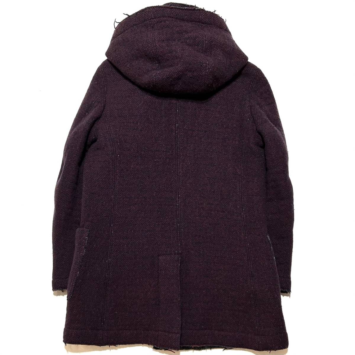 LEON掲載 定価9 2万 junhashimoto BLANKET DUFFLE COAT 2 ジュン