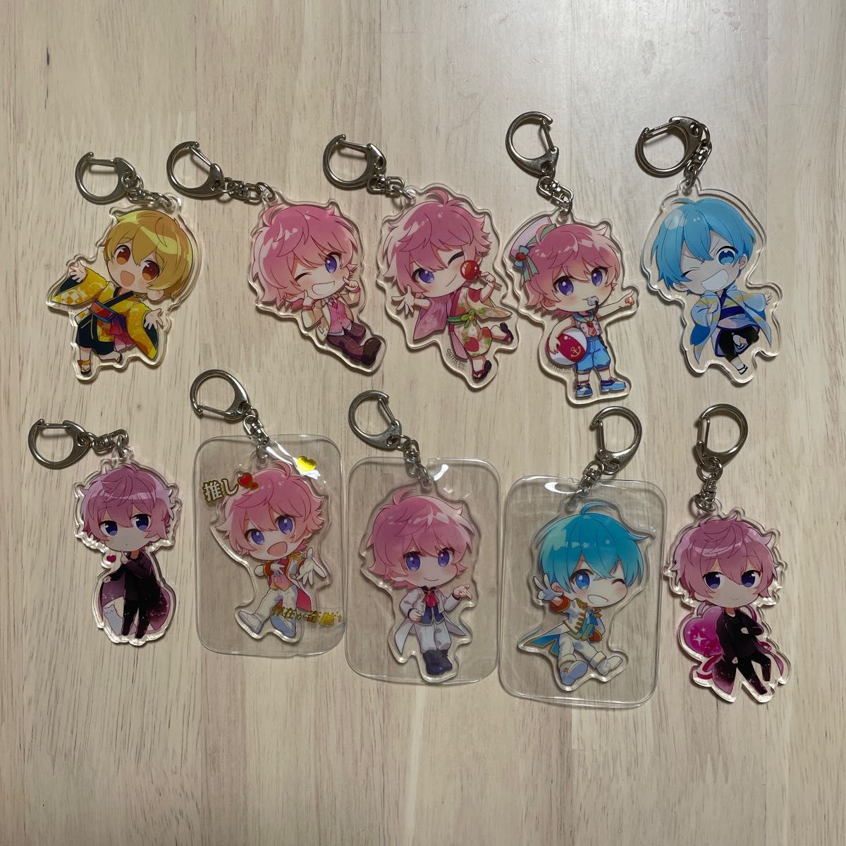 すとぷり さとみくん クリアキーホルダー アクキー アクリル