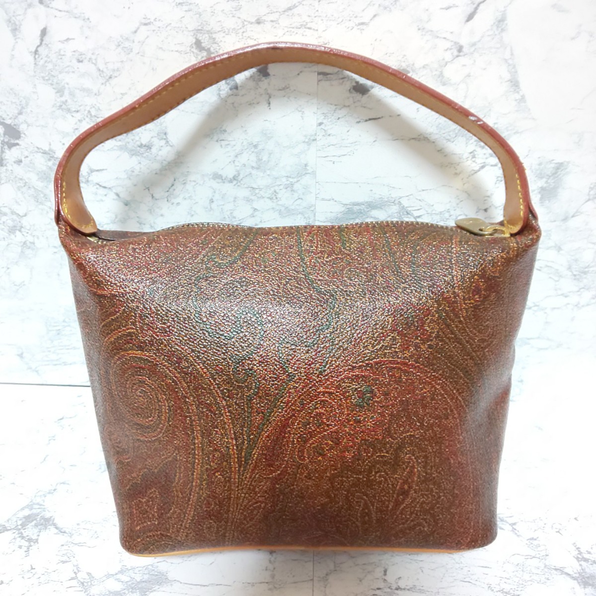 美品/希少】ETRO エトロ ヴィンテージ ミニバニティバッグ