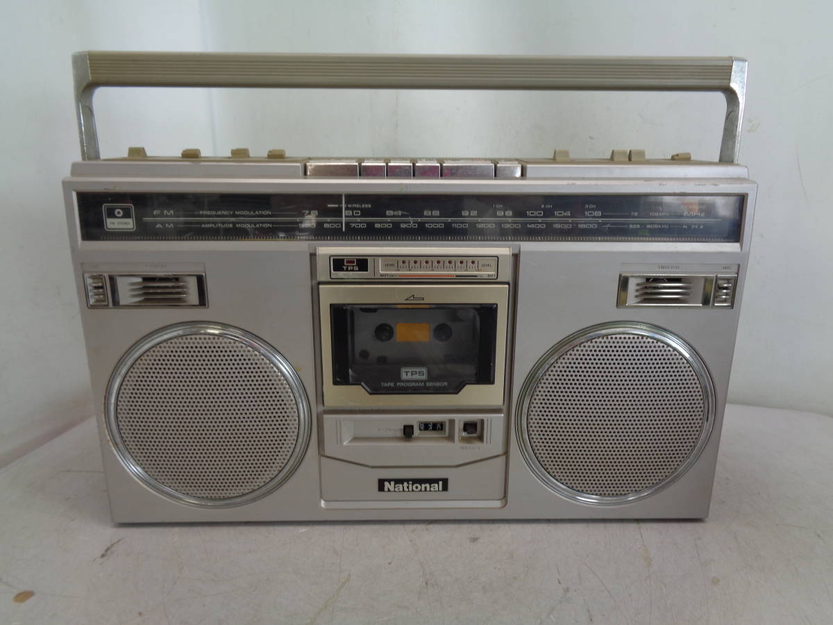 MK7988 値下げ National ナショナル ラジカセ RX-5100 ステレオ 昭和