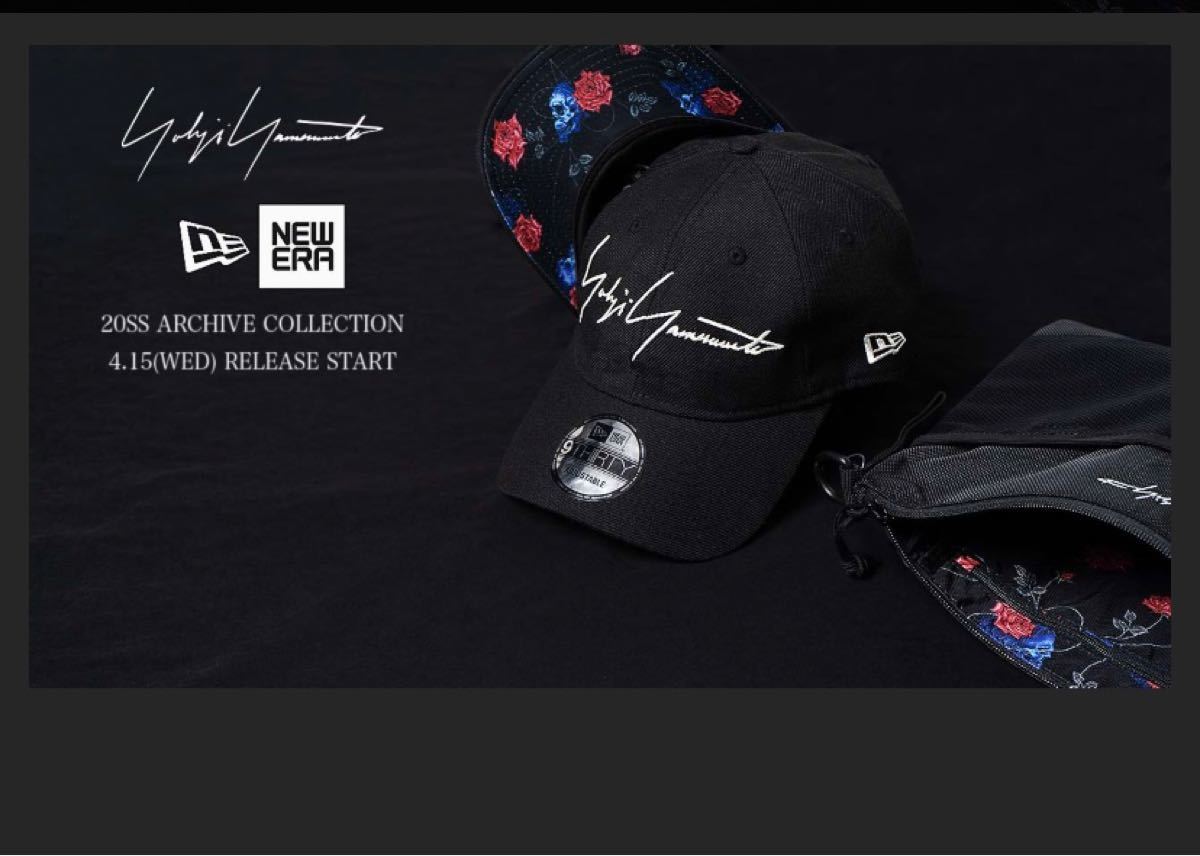 値下げ美品 NEW ERA x Yohji Yamamoto SS20 9Thirty Black スカル
