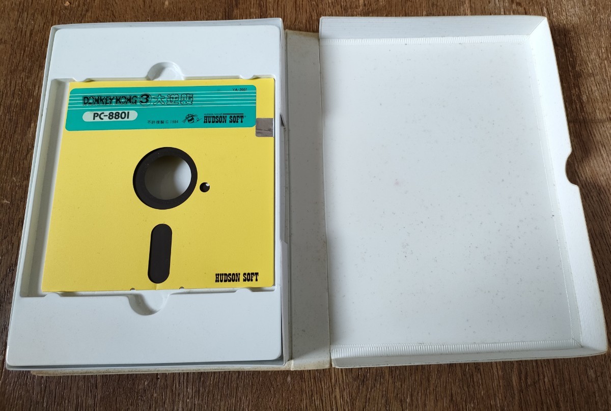Yahoo!オークション - 超レア 【PC8801/5" FD版】ドンキーコング 3