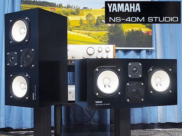 Yahoo!オークション - YAMAHA NS-40M STUDIO ヤマハ スタジオ用 3Way