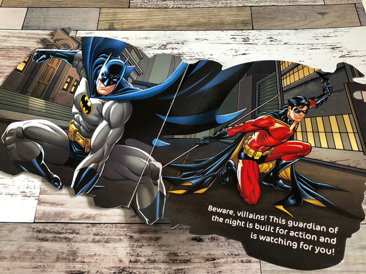 BATMAN 洋書 英語 絵本 ボードブック バットマン MARVEL マーベル