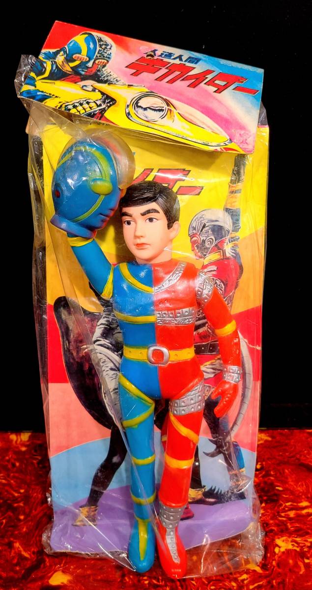 Yahoo!オークション - 当時物 人造人間キカイダー 面取れ パチ ソフビ