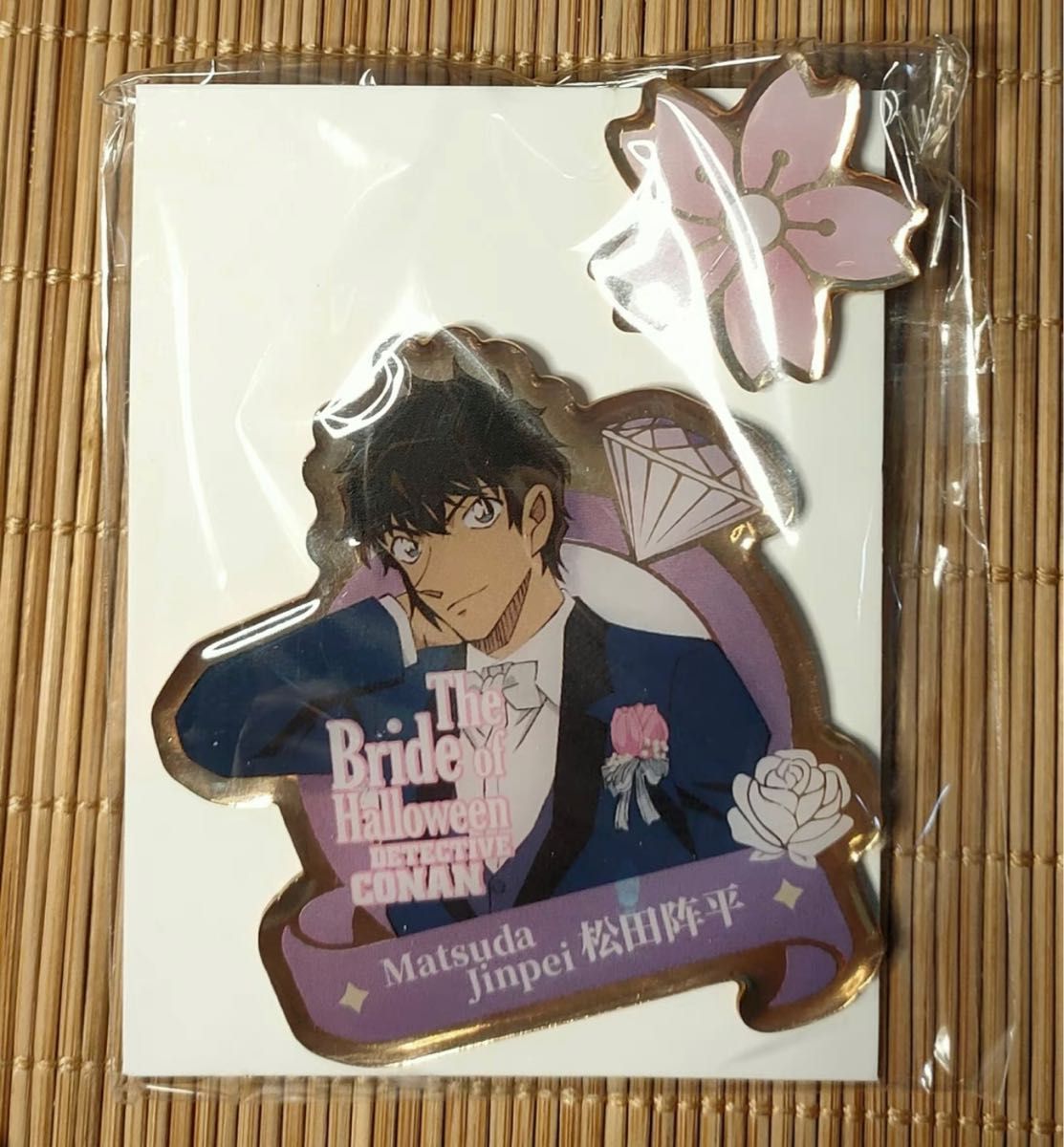 名探偵コナン コナンカフェ中国 広東 アクリルコロッタ ハロ嫁 松田陣