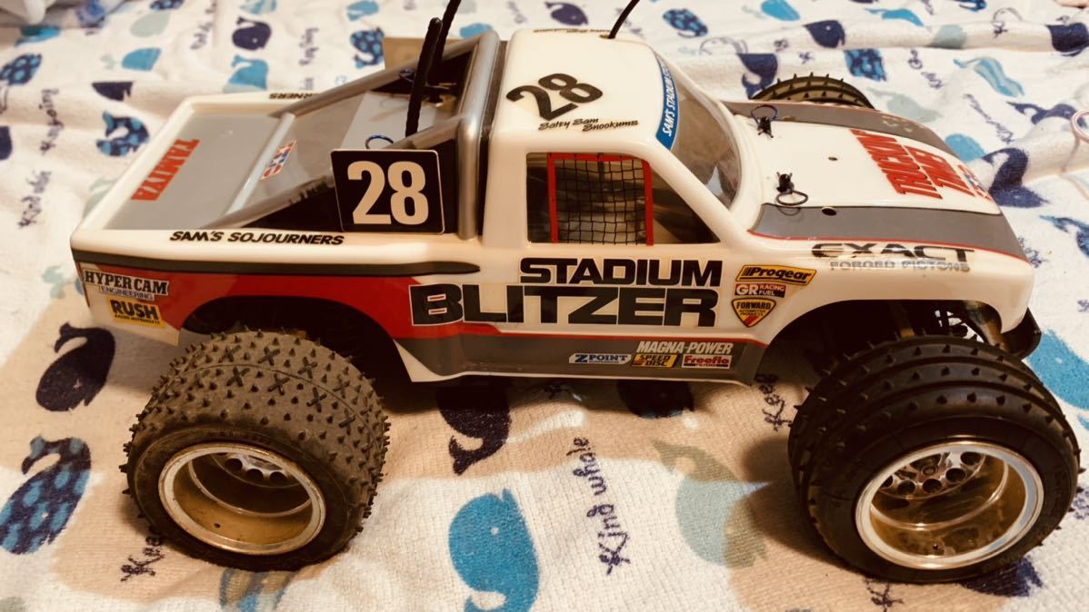 Yahoo!オークション - タミヤ製 スタジアムブリッツァー 一部メカ付き