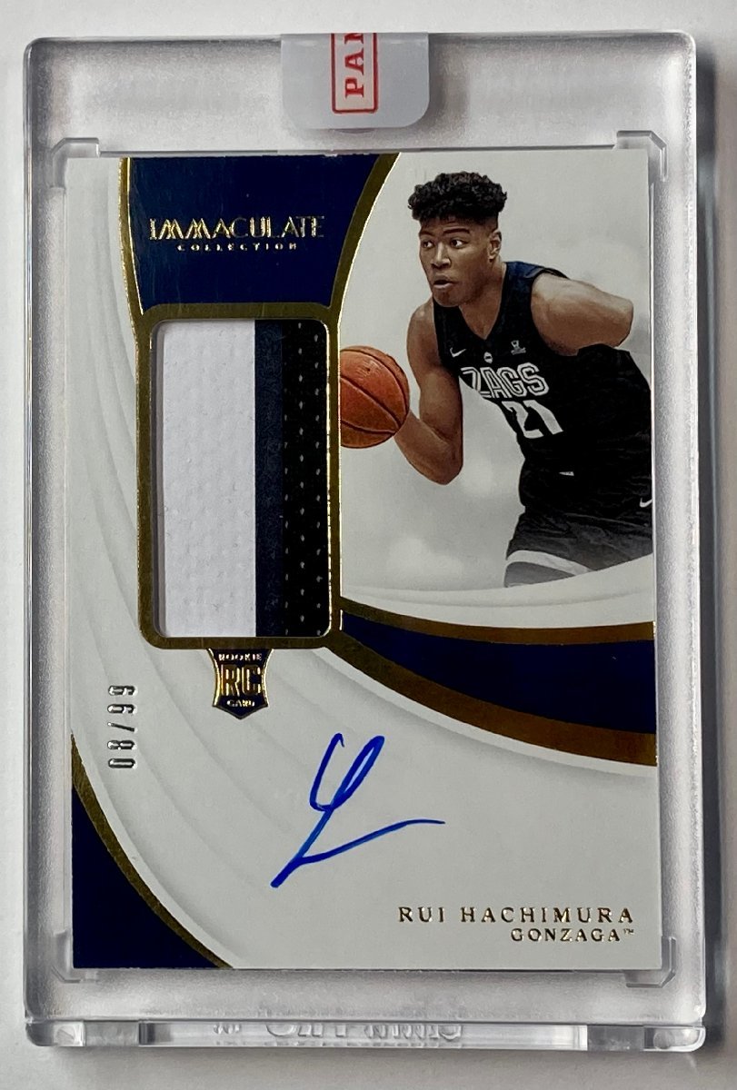 18-19 PANINI immaculate ラベッシ直筆サインパッチジャージ 18-19