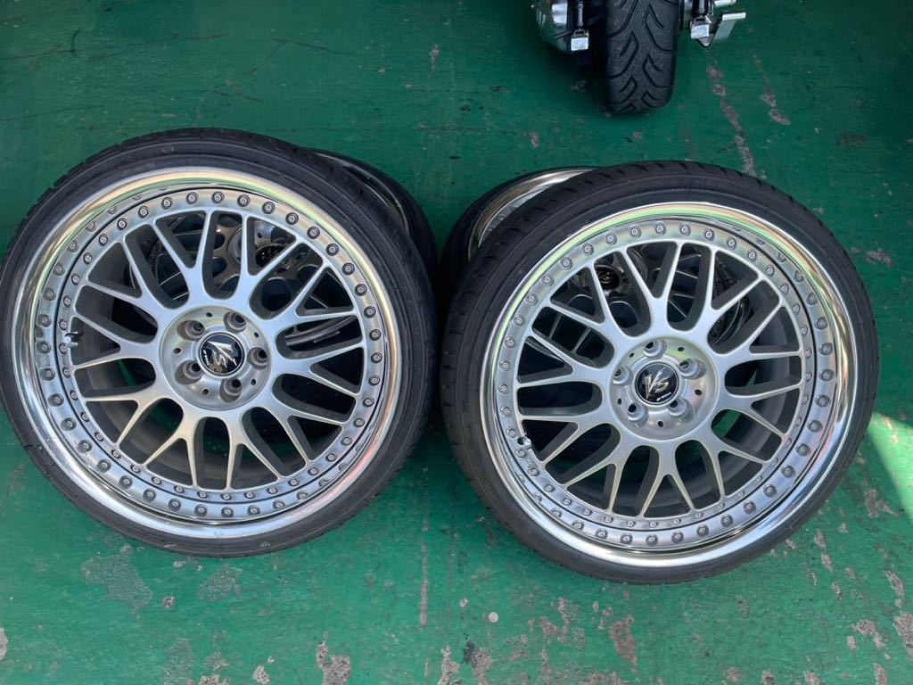 Yahoo!オークション - WORK VS/XX 廃盤希少8.5J＋39深リムOディスク5-1