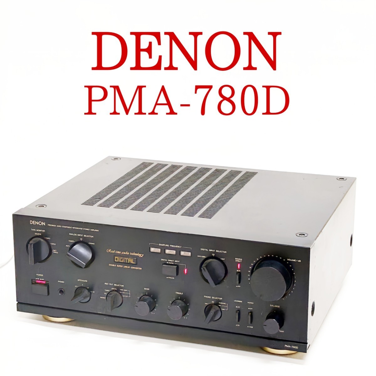 Yahoo!オークション - DENON PMA-780D プリメインアンプ INTEGRATED ST