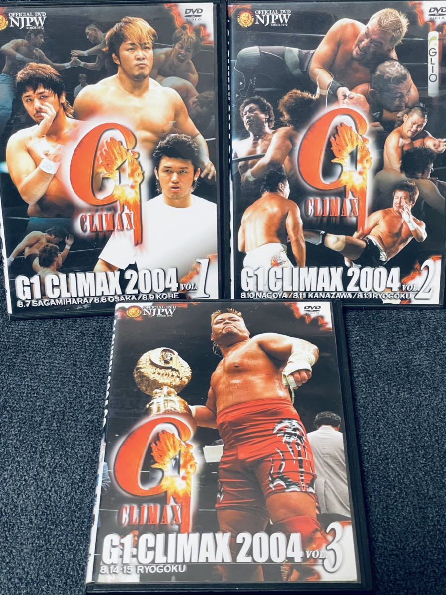 Yahoo!オークション - 新日本プロレスオフィシャル G1 CLIMAX 2004 DVD