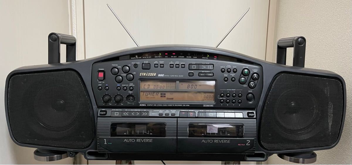 Yahoo!オークション - AIWA CSD XR90 CDラジカセ ラジカセ