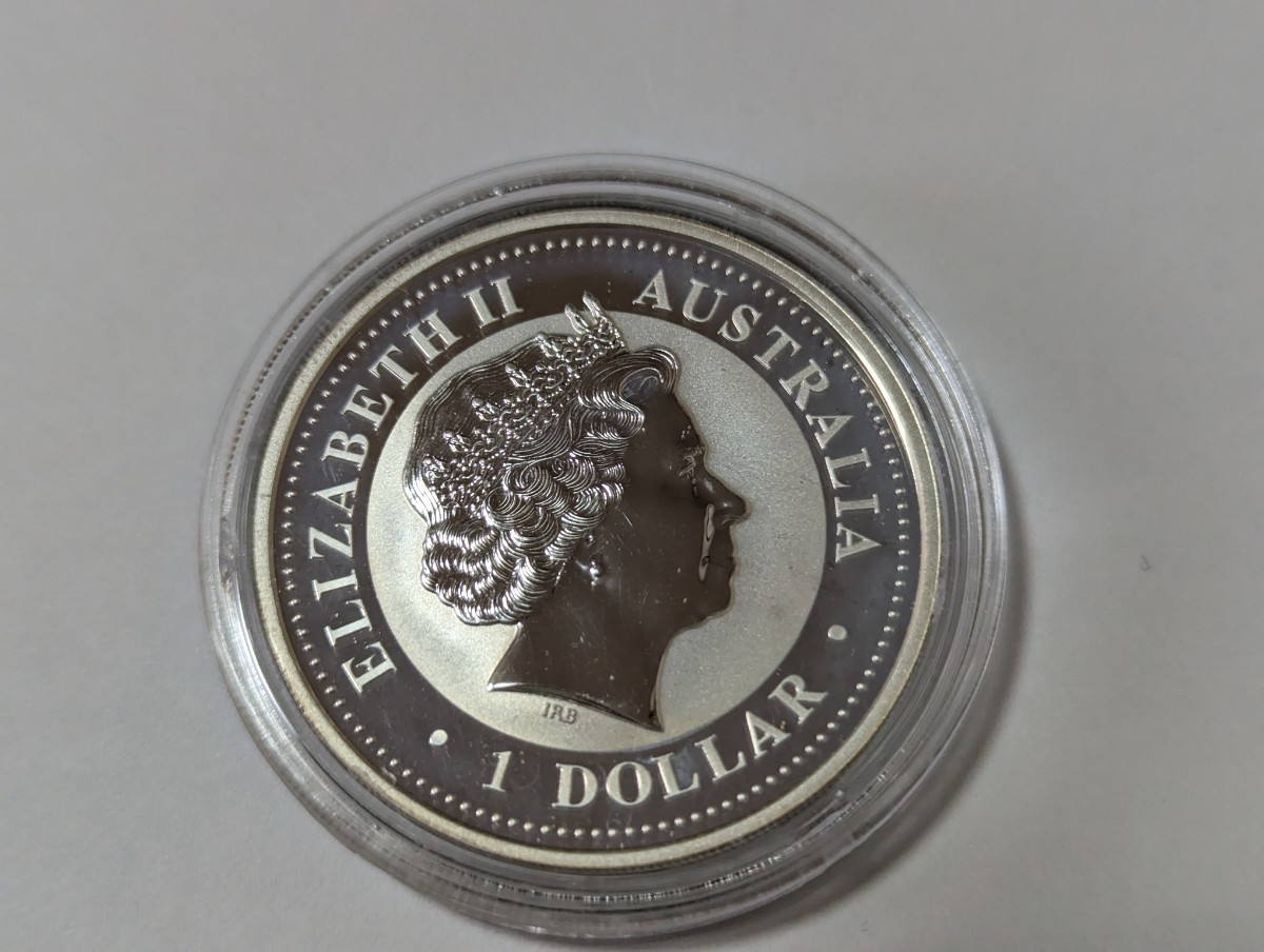 Yahoo!オークション - オーストラリア 2006年日豪交流記念1ドル銀貨 1