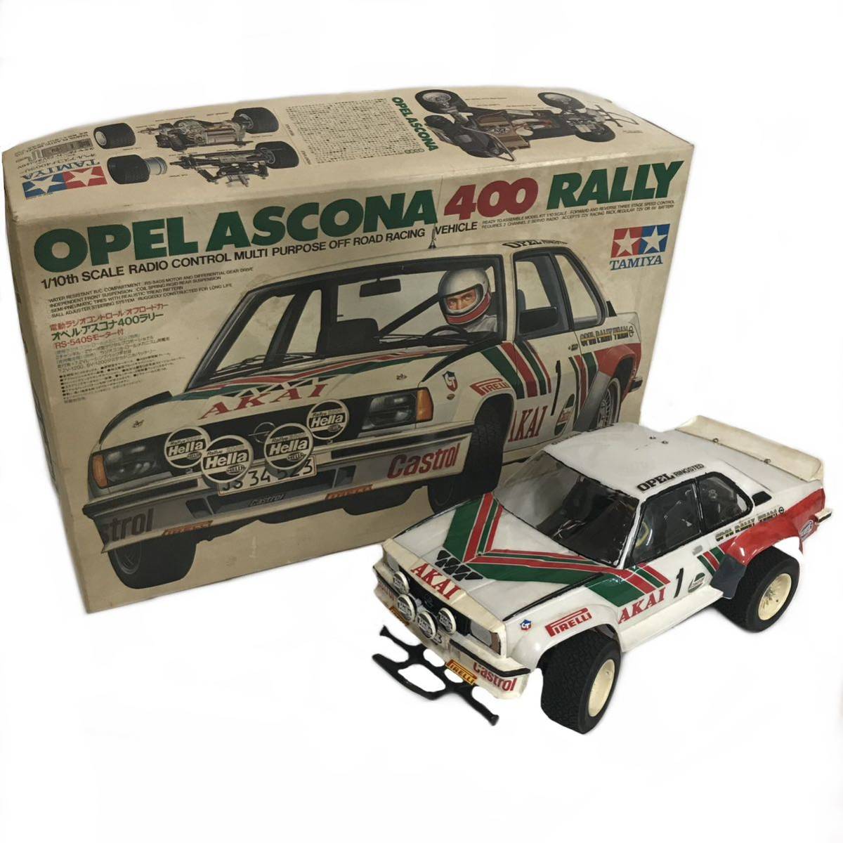 Yahoo!オークション - ラジコンTAMIYA オペル・アスコナ400ラリー 1/10
