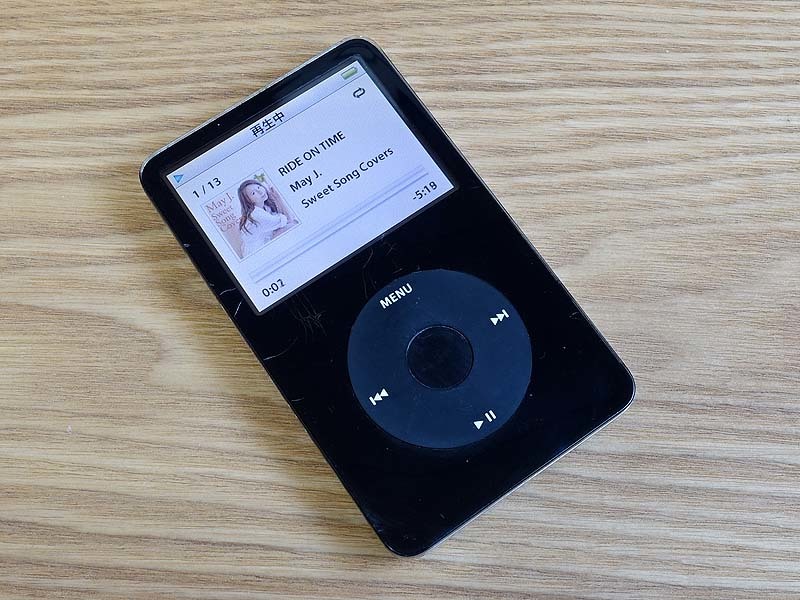 iPod Classic 第5世代 30GB A1136 ブラック モデル MA146J/A 動作良好