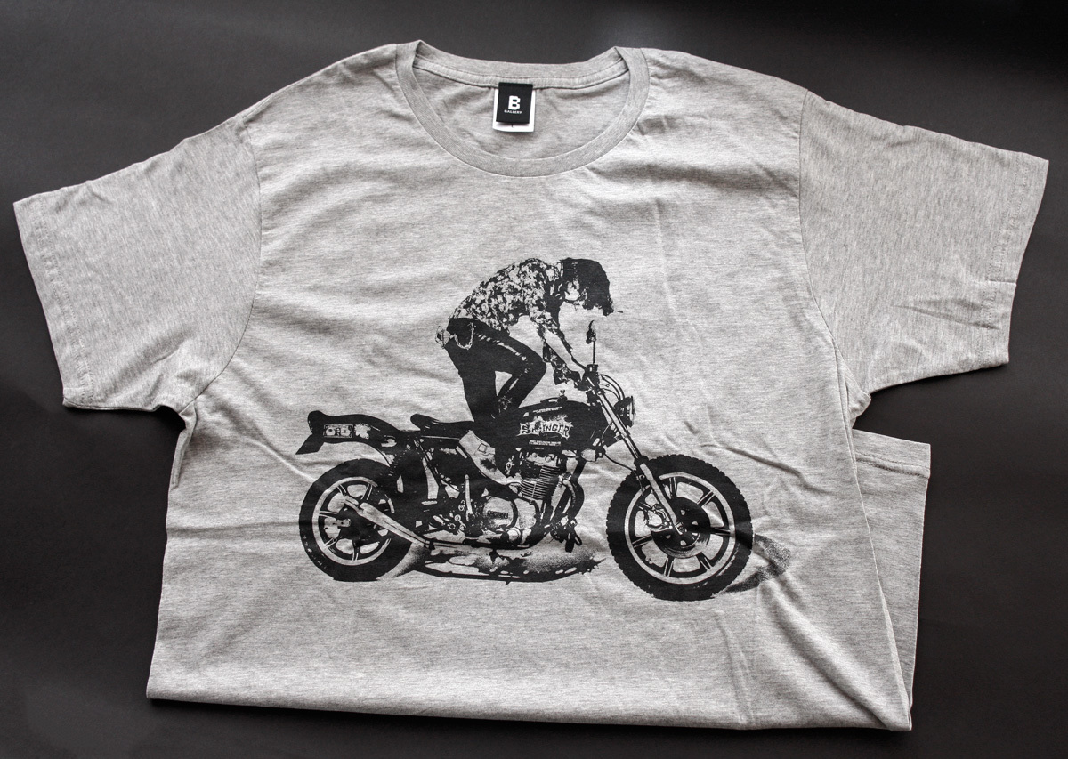 送料無料 浅井健一 サリンジャー号 宇宙の匂い Tシャツ グレー L BEAMS