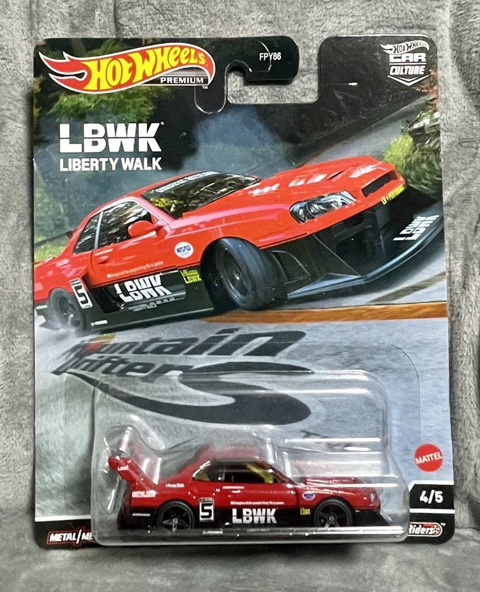 ホットウイール LB-ER34 Super Silhouette Skyline Black Chase 3台