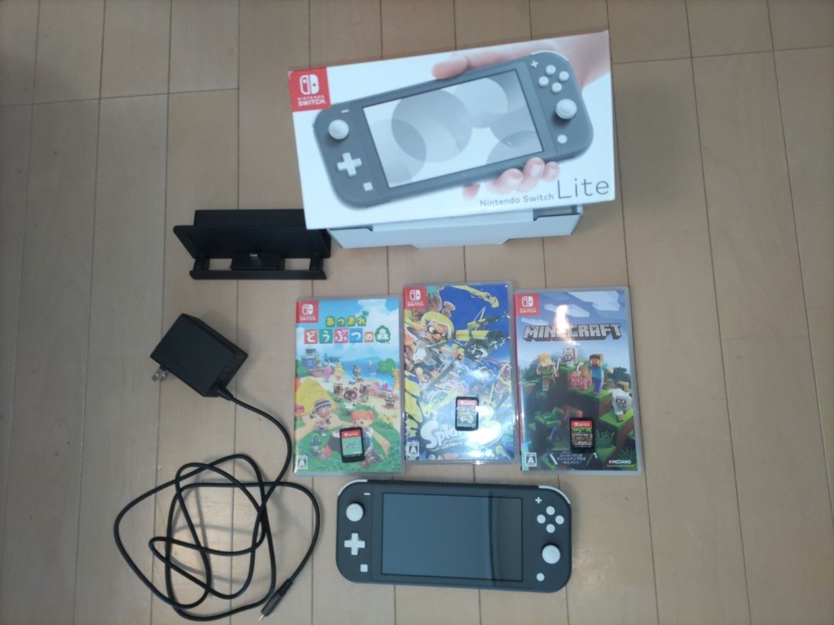 Nintendo Switch Lite グレー ポケモン スカーレット セット 【公式通販】