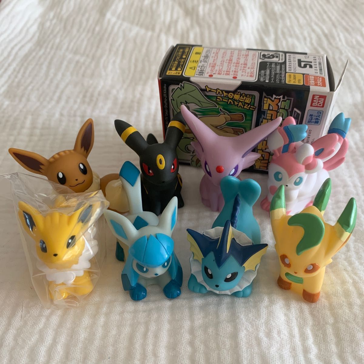 ブイズ イーブイ 進化系 ニンフィア ポケモンキッズ 指人形 フィギュア