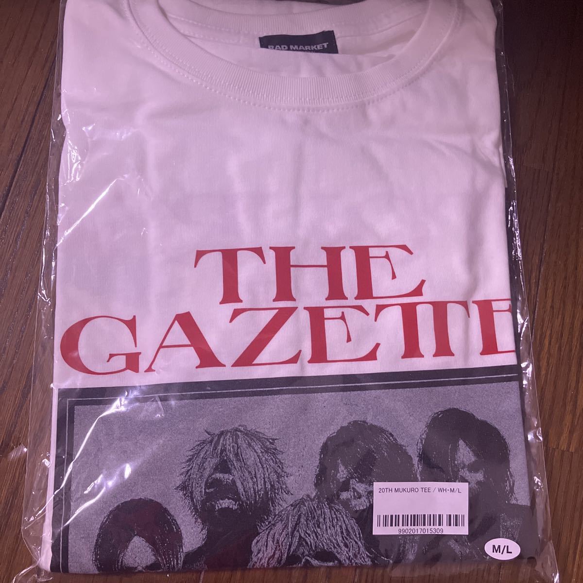 N*す様 THE GAZETTE 20周年 HELESY 限定 Tシャツ 白 L the GazettE ML