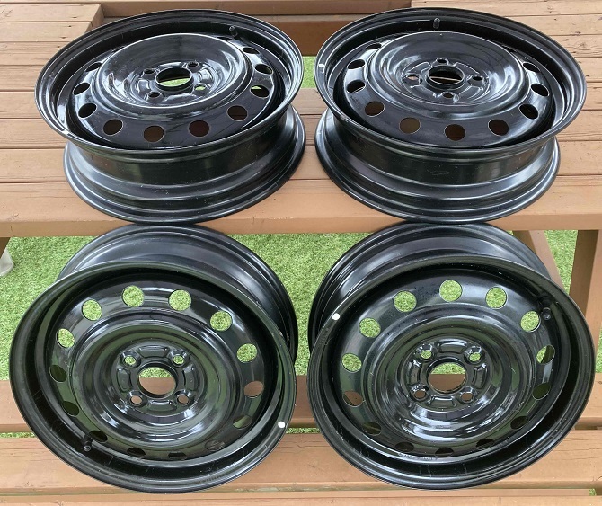 Yahoo!オークション - ダイハツ タフト 純正ホイール4本 スチール15×4