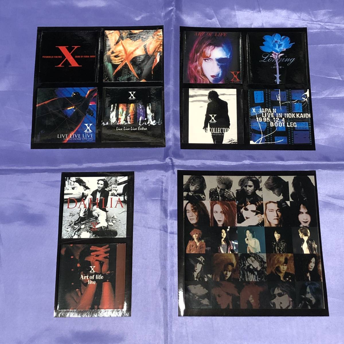 Yahoo!オークション - X JAPAN CDジャケットデザイン ステッカー 非売