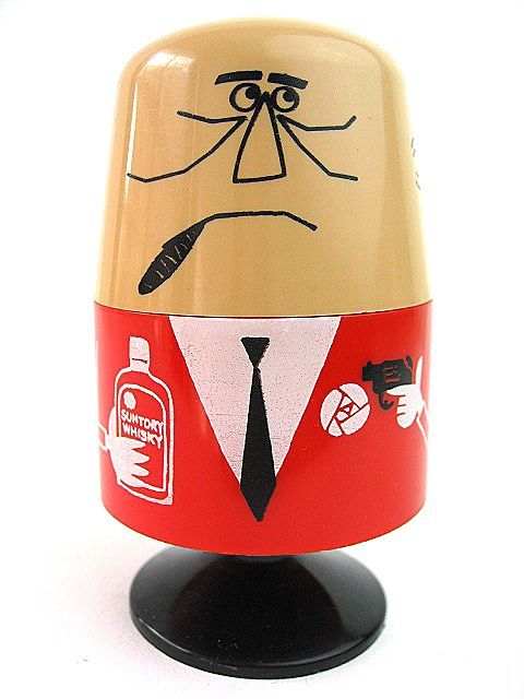 Yahoo!オークション - サントリー アンクルトリス 爪楊枝入れ ビンテー