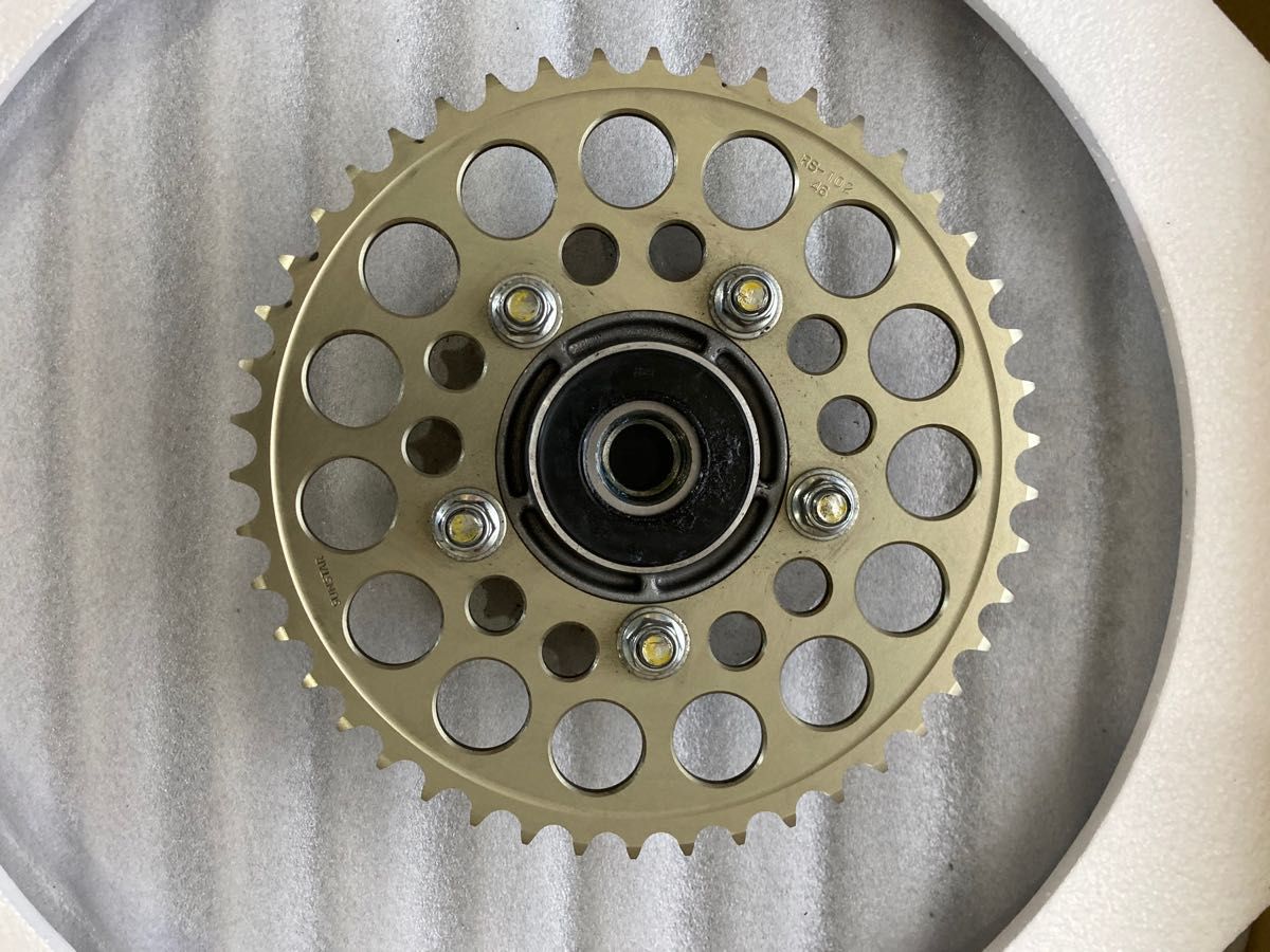 2022年製スズキsv650純正ホイール前後セット（サンスター製リアアルミ