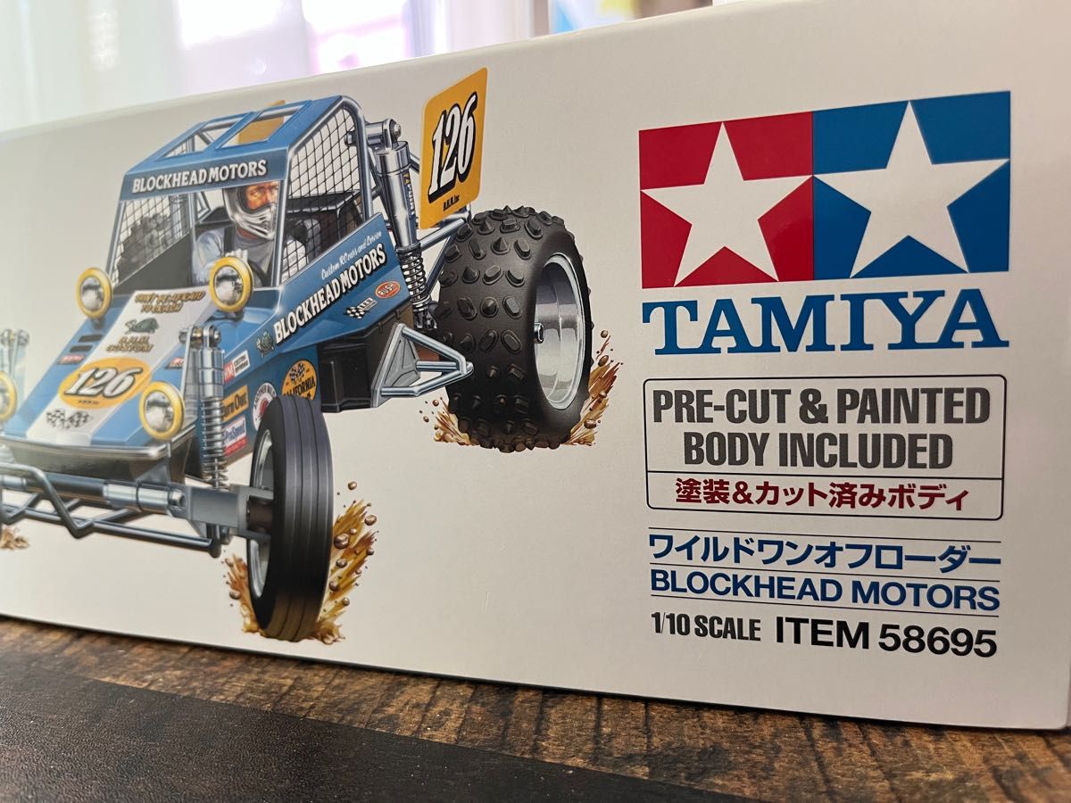 新品未組立】タミヤ ラジコン ワイルドワンオフローダー BLOCKHEAD