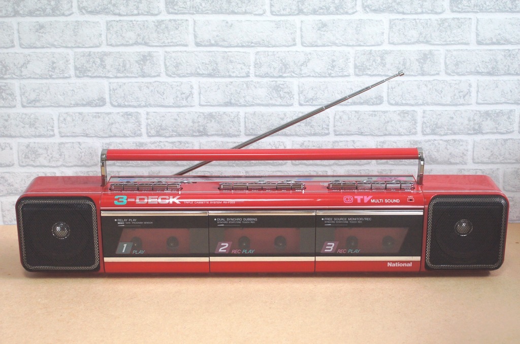 Yahoo!オークション - ジャンク トリプル・ラジカセ /ナショナル RX-F3