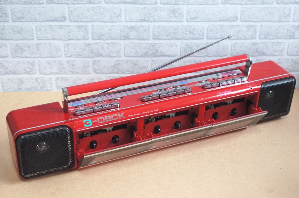 Yahoo!オークション - ジャンク トリプル・ラジカセ /ナショナル RX-F3