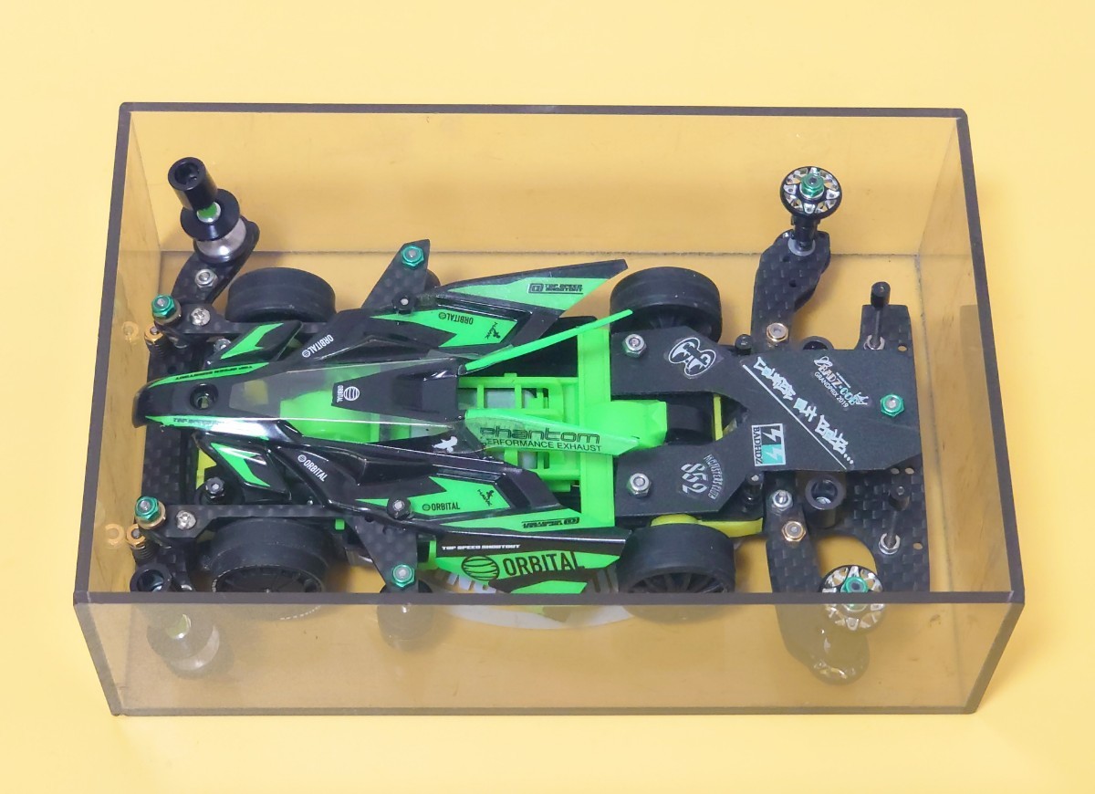 ミニ四駆 MSフレキ フルカスタム完成車 AT&アンカー ネオファルコン