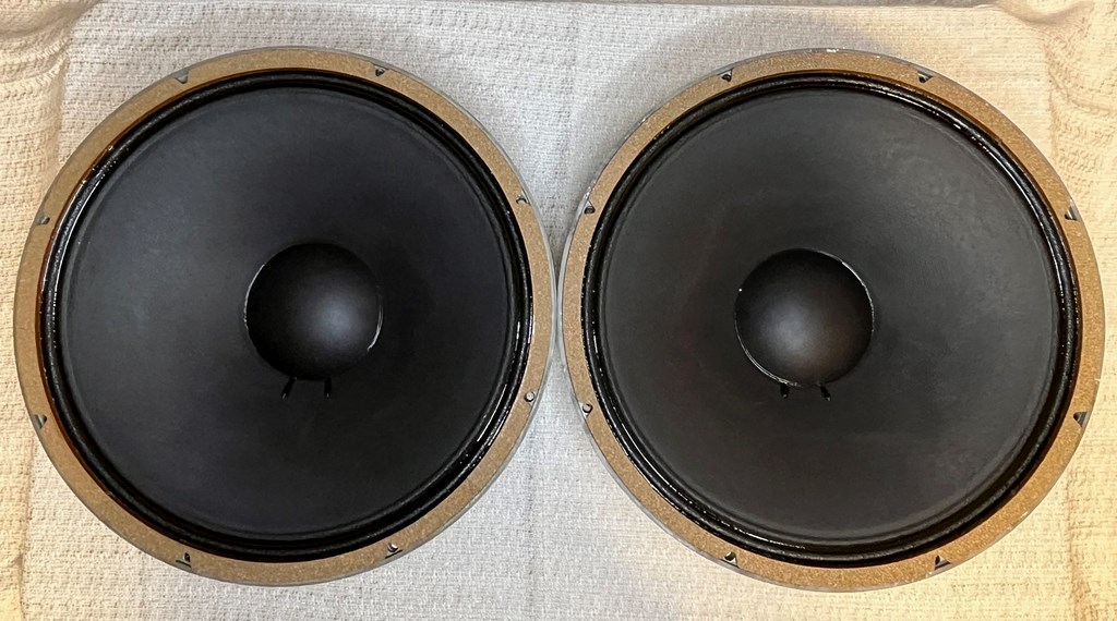 JBL 130Aペア38cmウーハーユニット美品 Yahoo!オークション - 完全