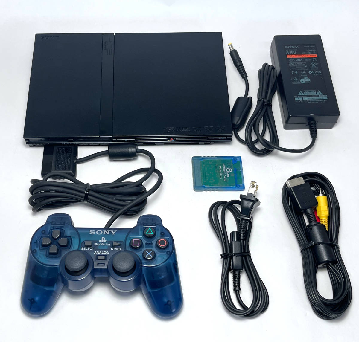 本体良品]メンテ清掃 円周キズ対策 新品レンズ PS2 SCPH-77000 薄型