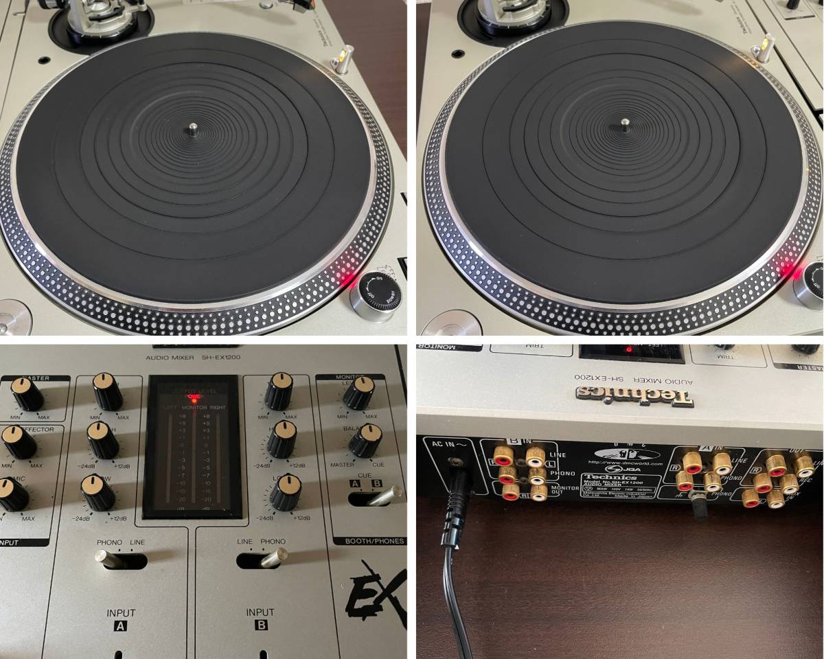 Technics SL1200-MK5 2台セット ターンテーブルカバー付き Technics