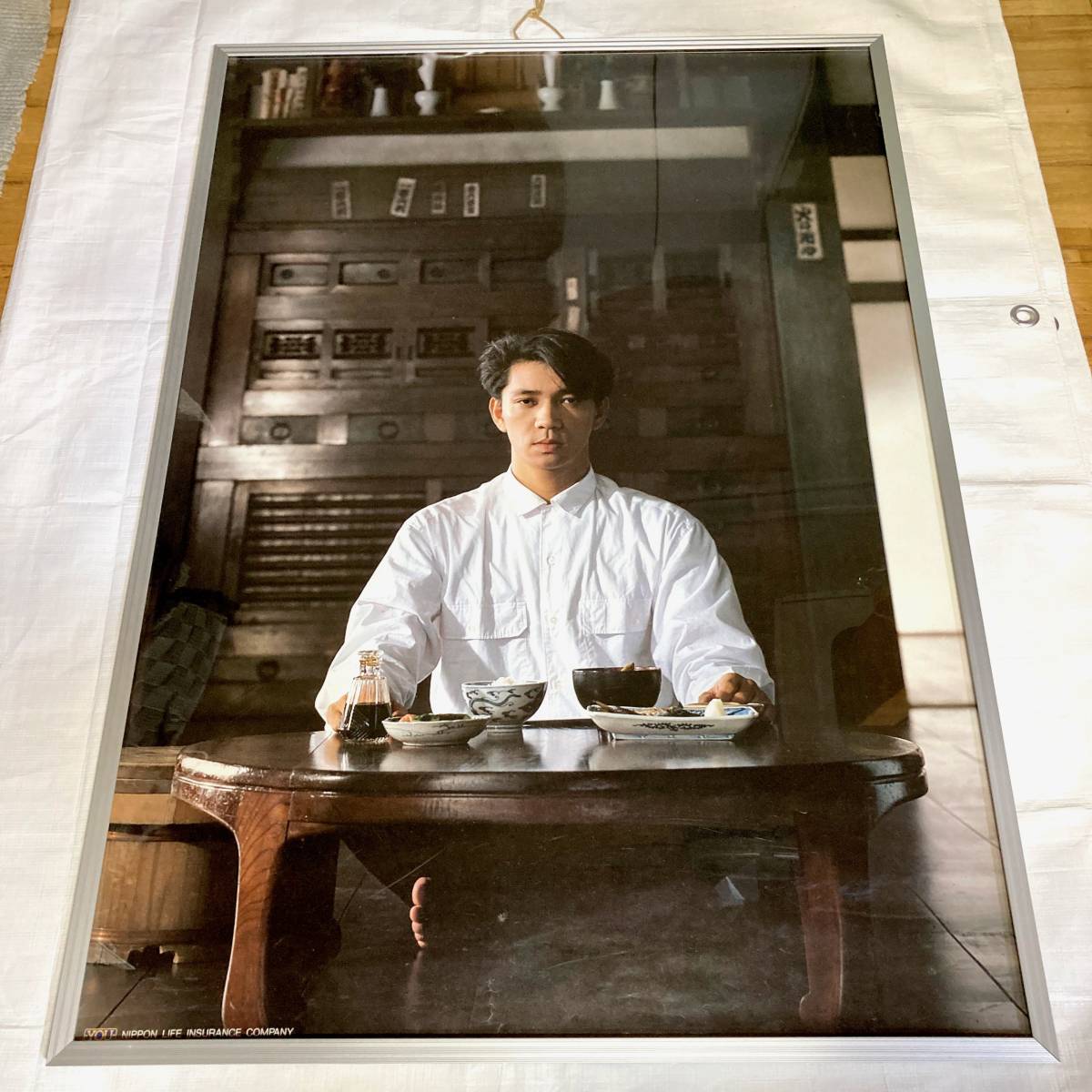 激レア 非売品 A1 ポスター 坂本龍一×日本生命 広告プロモーション YMO