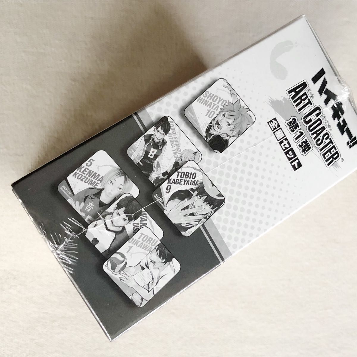 新品】ハイキュー アートコースター 第1弾 日向翔陽 影山飛雄 孤爪研磨