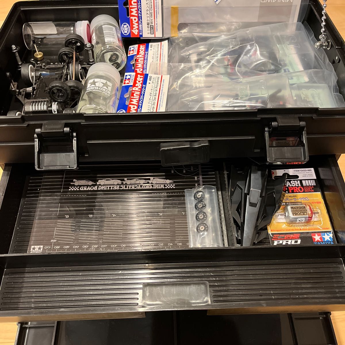 引退品 中身込み 京商 KYOSHO ピット ボックス ミニ四駆｜Yahoo!フリマ