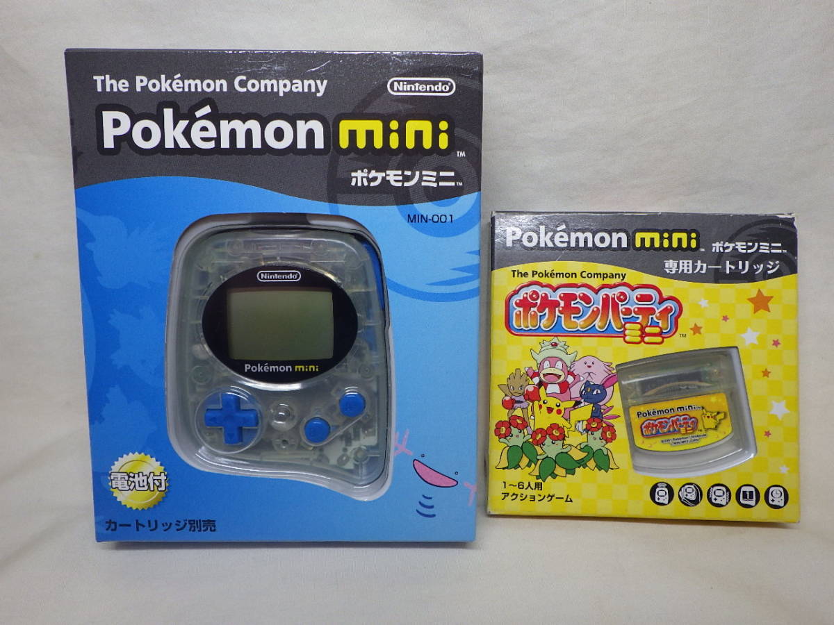 Yahoo!オークション - 未使用品 ポケモンミニ本体とパズルコレクション