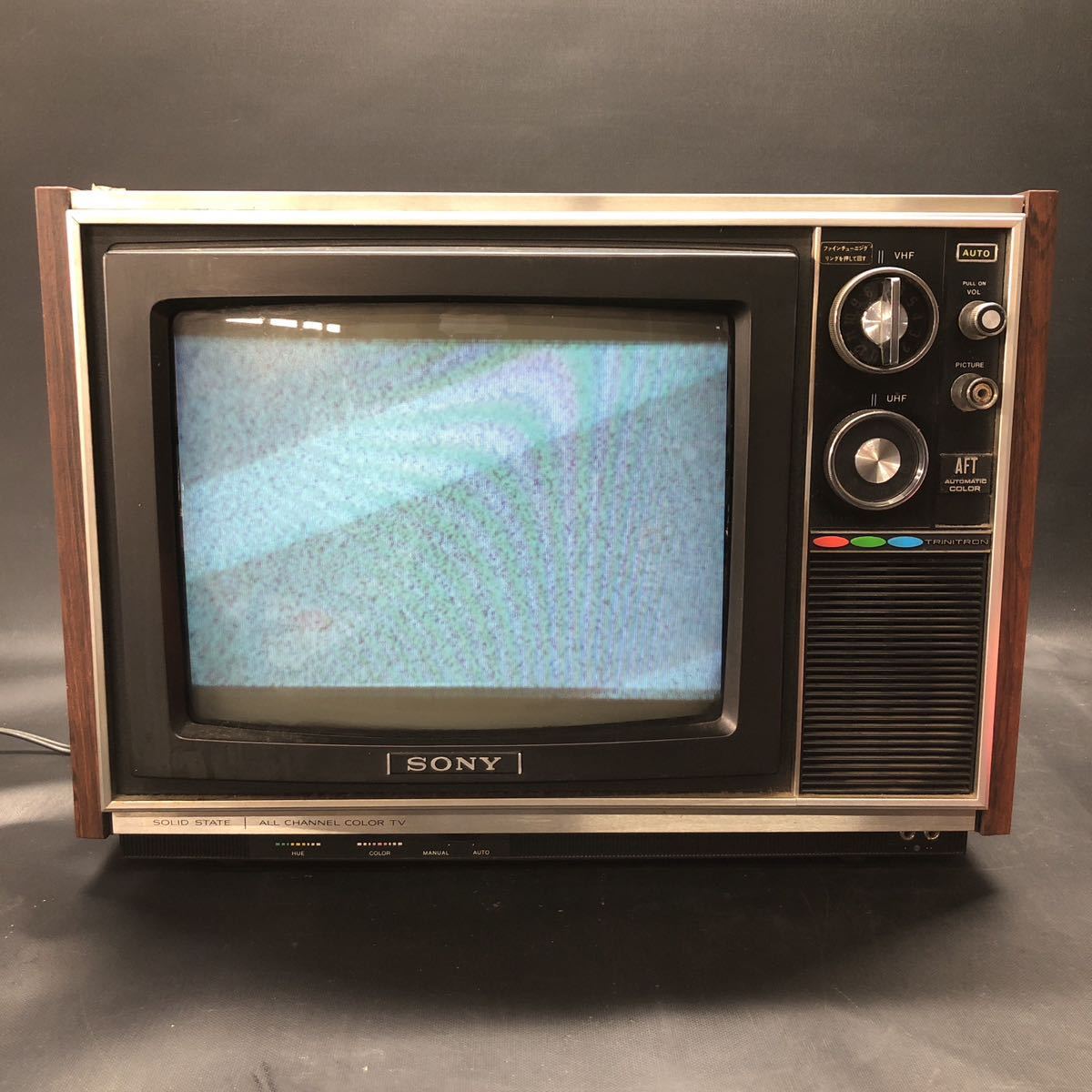 Yahoo!オークション - AI1405 昭和レトロ SONY ブラウン管TV KV-1340