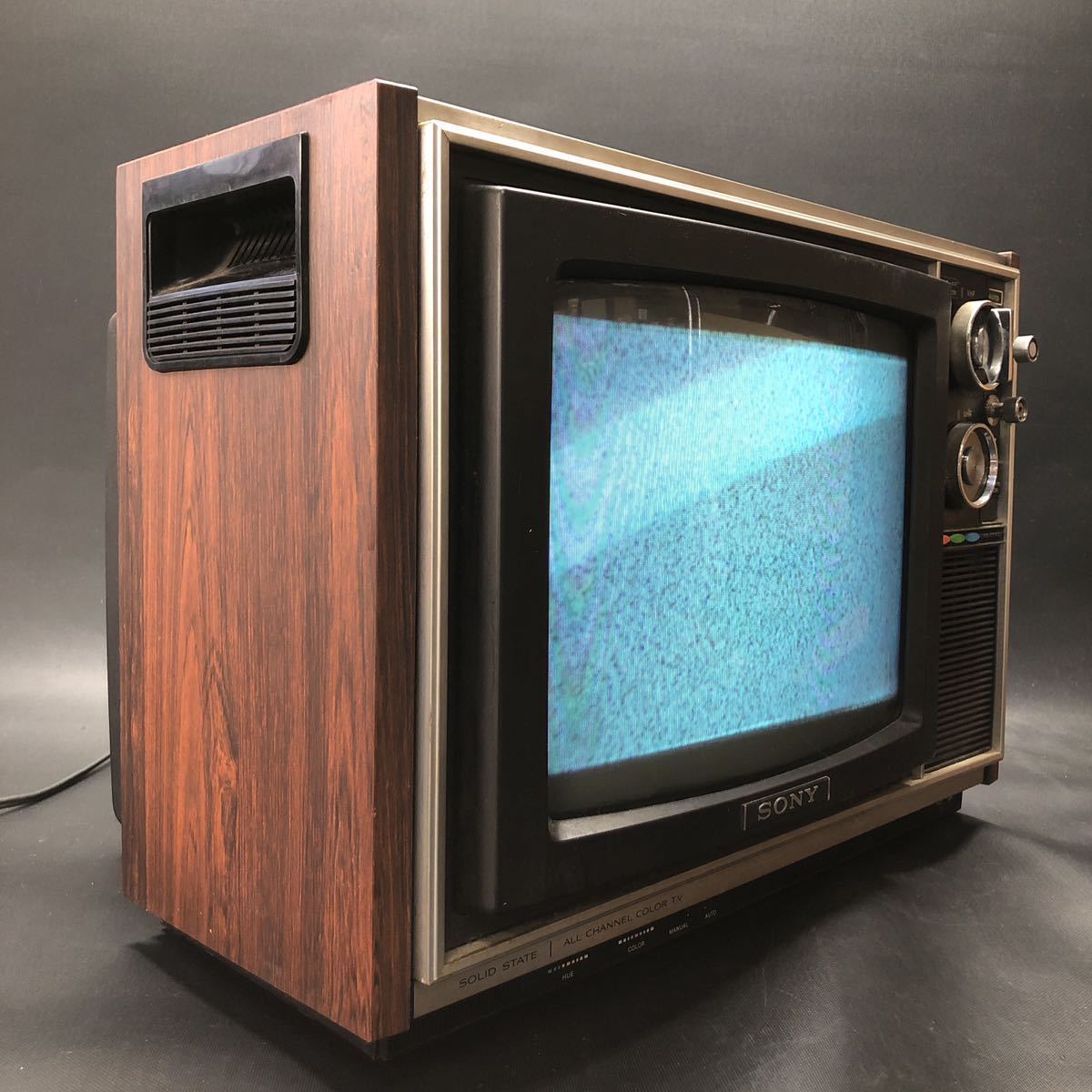 Yahoo!オークション - AI1405 昭和レトロ SONY ブラウン管TV KV-1340