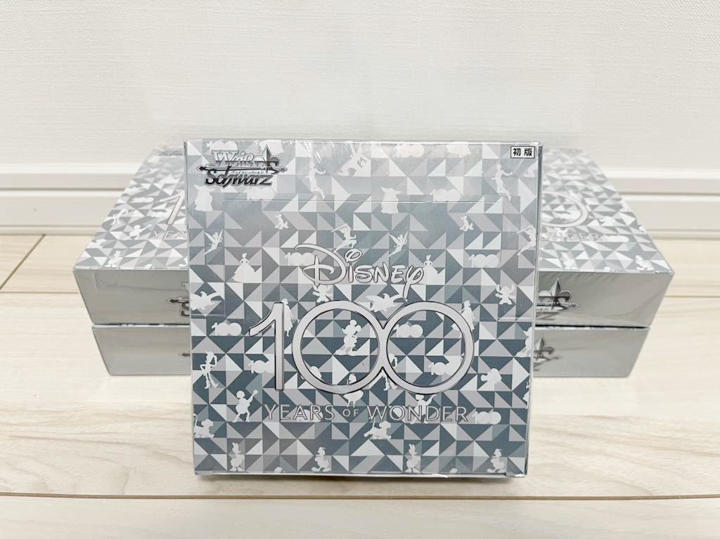 ヴァイスシュヴァルツ Disney 100 未開封box 初版 ディズニー100 新品